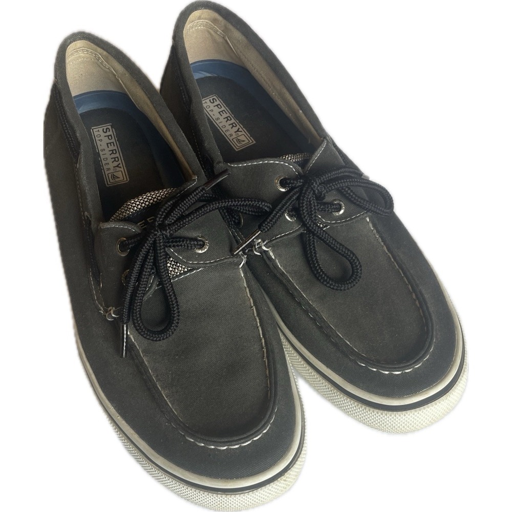 Sperry Top-Sider Men's Navy Canvas Boat Shoes US 11 Breathable Comfort